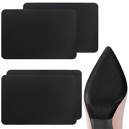 4шт. прямоугольные силиконовые нескользящие подушечки для передней части стопы, клейкие протекторы для обуви, противоскользящие ручки на высоком каблуке