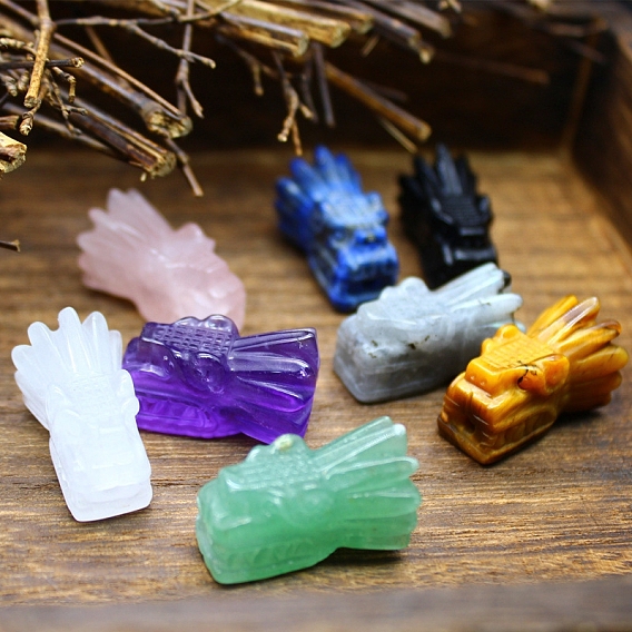 Драгоценный камень украшения дисплей, дракон