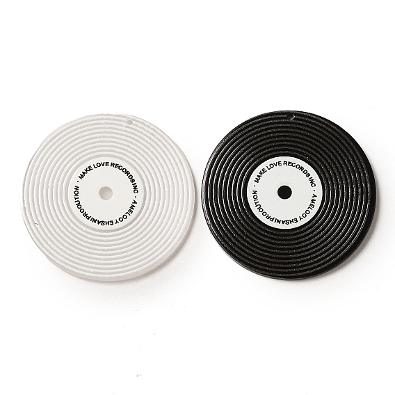 Акриловые подвески, виниловая пластинка