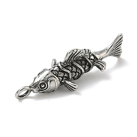 304 подвески из нержавеющей стали, рыба, ручная полировка