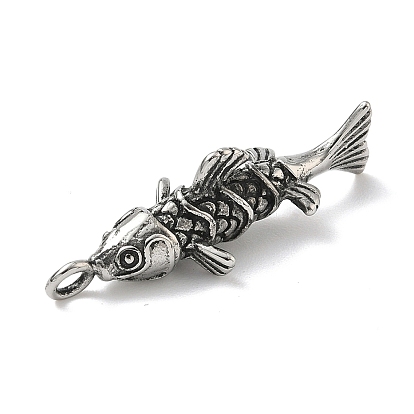 304 подвески из нержавеющей стали, рыба, ручная полировка