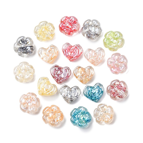 Прозрачная смола и натуральные ракушки, золотой фольгой, текстура