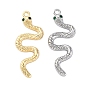 Латунные микро проложить кубического циркония подвески, без кадмия, без никеля и без свинца, змея