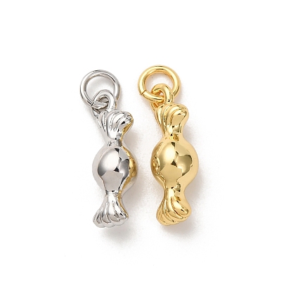 Латунные подвески, конфеты прелести, без кадмия и без свинца, стойки покрытие, долговечный, с целью перехода в кольце