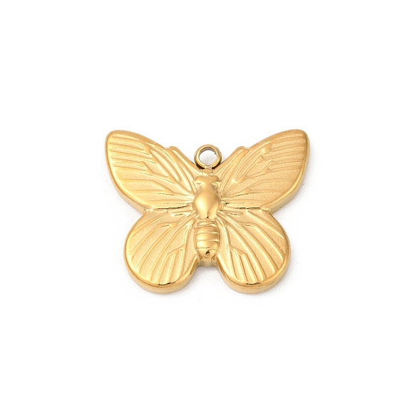 304 подвески из нержавеющей стали, ионное покрытие (ip), бабочки прелести