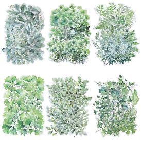 120шт. 6 стили декоративные наклейки в виде листьев для домашних животных, для diy scrapbooking