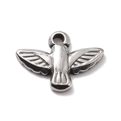 304 Stainless Steel Charms, Eagle
