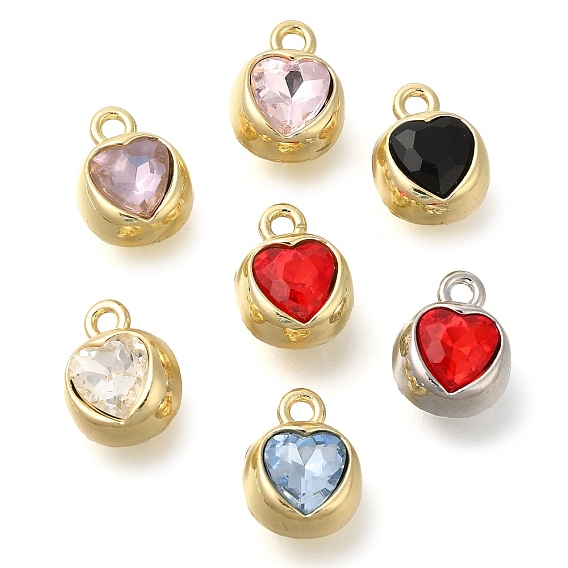 Стойки подвески обшивки сплава, со стразами, сердце