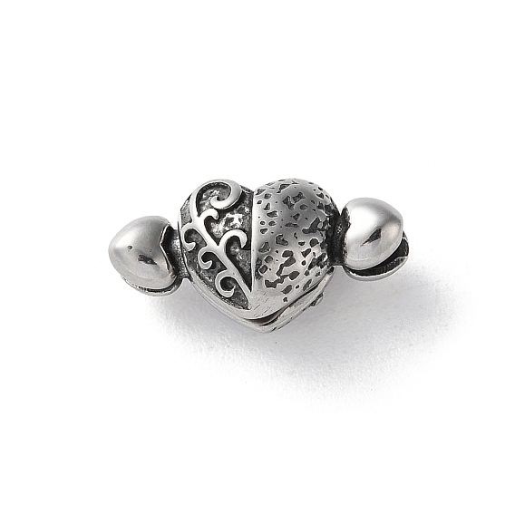 Магнитные застежки, нержавеющая сталь 316, сердце