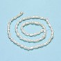 Natural Cultured Freshwater Pearl Beads Strands, Nuggets/Rice