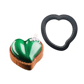 Пластиковые кольца для торта в форме сердца, инструмент для выпечки своими руками