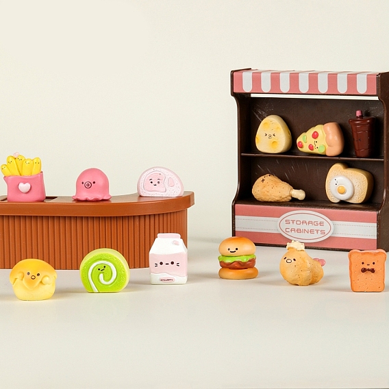 Мини-модель из смолы, имитация еды, аксессуары для микроландшафта, притворяясь опорными украшениями