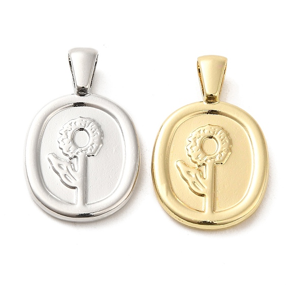 Подвески из сплава , овальные