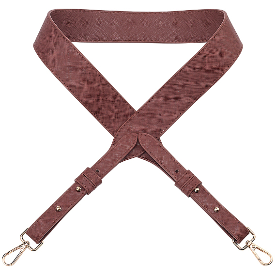 1регулируемые ремни для сумок из искусственной кожи, с металлическими поворотными застежками, для аксессуаров для замены сумок