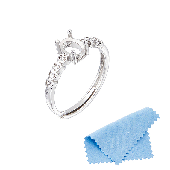 1Комплектация: поликарбонат, регулируемое покрытие родием 925Компоненты кольца из стерлингового серебра с прозрачным кубическим цирконием, 1Замшевая ткань из ПК, квадратная салфетка для полировки серебра