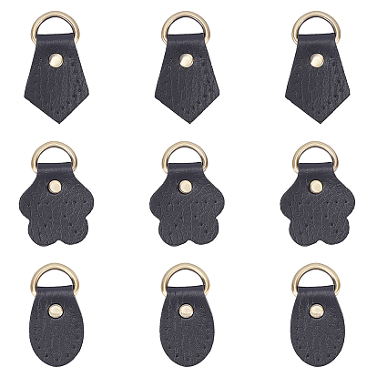 PU Leather Bag Accessories, with Alloy Finding