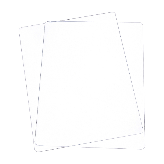 Прозрачная акриловая нажимная пластина, ножницы, прямоугольные