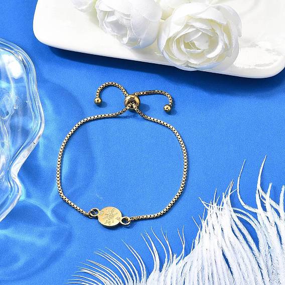 304 ползунковые браслеты из нержавеющей стали, браслеты с компасом для женщин