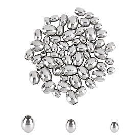Unicraftale 304 Stainless Steel Beads, Barrel