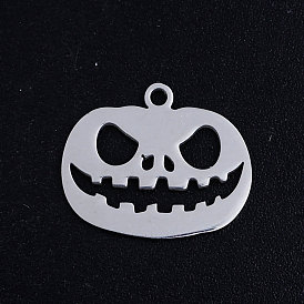 201 encantos de acero inoxidable, para halloween, calabaza jack-o'-lantern jack-o-lantern