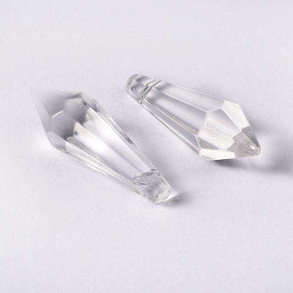 Faceted Glass Pendants, Crystal Suncatcher