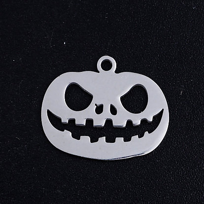 201 encantos de acero inoxidable, para halloween, calabaza jack-o'-lantern jack-o-lantern