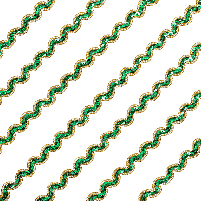 1лента с волнистыми пайетками из ПК, кружевной отделкой, аксессуары для одежды