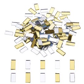 Кабошоны из стекла, прямоугольные