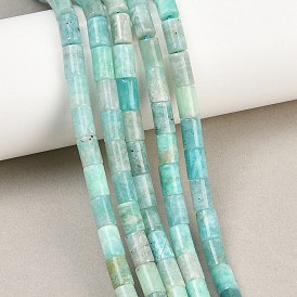Природных амазонит бисер нитей, колонка