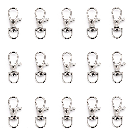 20железные поворотные застежки-лобстеры, поворотный карабин-лобстер