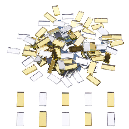 Кабошоны из стекла, прямоугольные