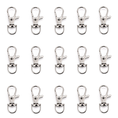 20железные поворотные застежки-лобстеры, поворотный карабин-лобстер