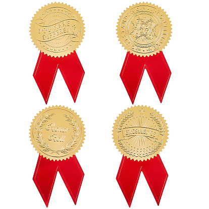 Водостойкие ПВХ односторонние наклейки, с пластиковой самоклеящейся наклейкой с тиснением из золотой фольги, для поделок и скрапбукинга своими руками