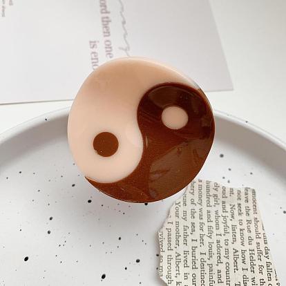 Китайская заколка для волос тай-чи с инь янь весна, зубы акулы и дизайн уксусной кислоты