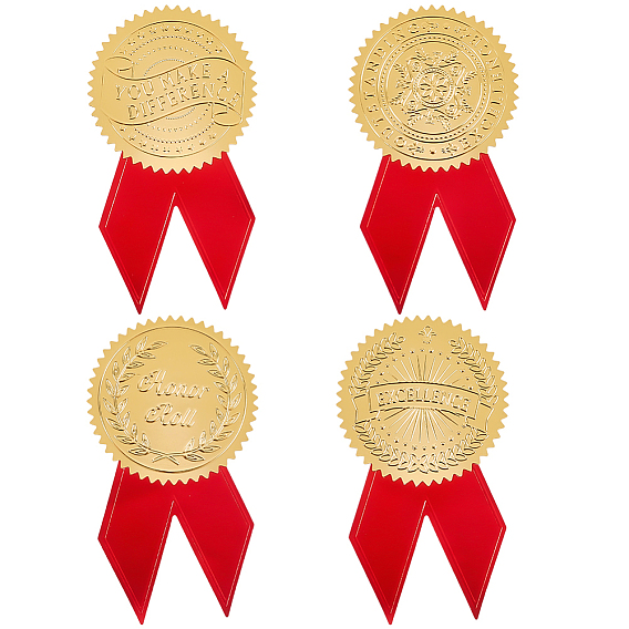 Водостойкие ПВХ односторонние наклейки, с пластиковой самоклеящейся наклейкой с тиснением из золотой фольги, для поделок и скрапбукинга своими руками