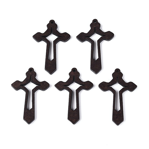 Религиозные деревянные подвески, крестик