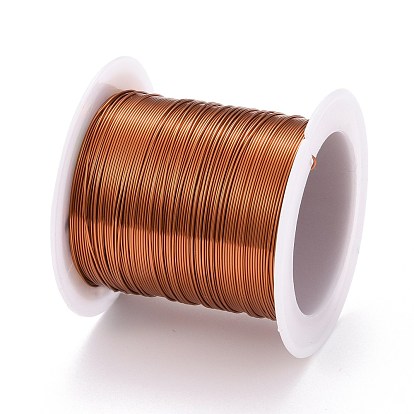 Alambre de cobre alambre de abalorios de cobre para la fabricación de joyas, larga duración plateado