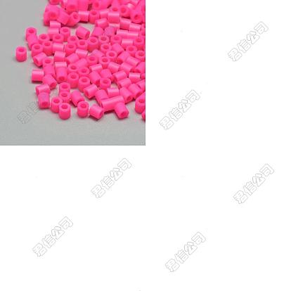 200Pcs PE DIY Melty Beads Fuse Beads Refills, Tube
