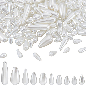 10 подвески из искусственного жемчуга из АБС-пластика, слеза