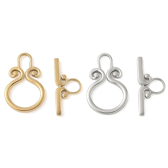 304 из нержавеющей стали застежками тумблеры, ионное покрытие (ip)