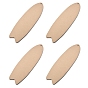 Unfinished Wooden Pendant Decorations, Fish