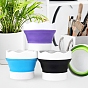 Silicone Portable Retractable Buckets, Paint Brush Tub, Paint Brush Cleaner, Watercolor Paint Basin