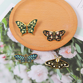 Красочная эмалированная брошь в виде бабочки для любителей насекомых