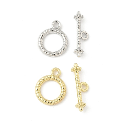 Застежки-тоглы из текстурированного кольцевого сплава, без кадмия и без свинца, стойки покрытие