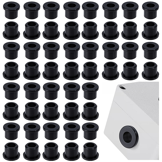 60Pcs Silicone High-temperature Resistant Elastic Cable Protection Sleeve