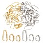 84Pcs 6 Style 304 Stainless Steel Quick Link Connectors, Linking Rings