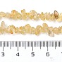 Natural Citrine Chip Beads Strands