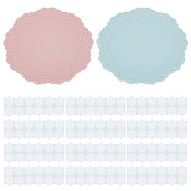 DIY скрапбукинга наборы инструментов, включая силиконовые коврики для сургучной печати и двухсторонние клейкие наклейки