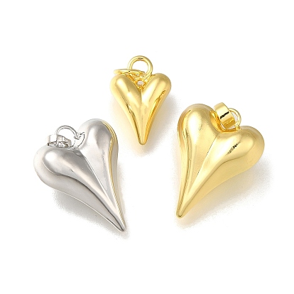 Стойки обшивки латунные подвески, долговечный, без свинца и без кадмия, сердце