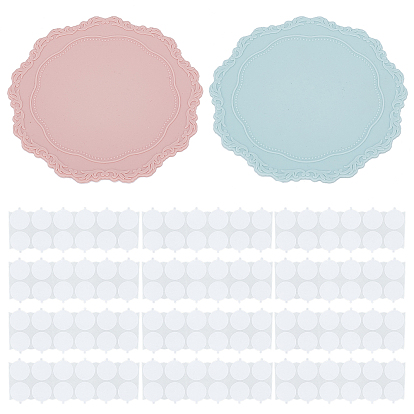 DIY скрапбукинга наборы инструментов, включая силиконовые коврики для сургучной печати и двухсторонние клейкие наклейки